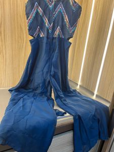 NEW Stunning Blue Sequin Gown