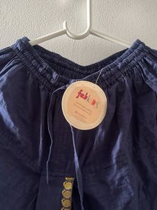 Boy’s Navy Blue Dhoti Pants