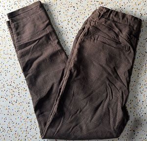 Brown Casual Pants