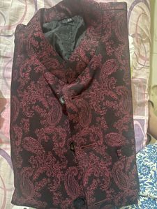 Men's Paisley Nehru Jacket