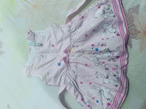 Cute Pink Bunny Dress for Girls