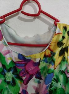 Floral Print Midi Dress