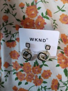 Chic Geometric Crystal Earrings
