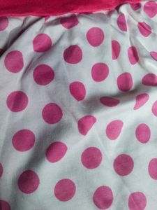 Cute Pink Polka Dot Dress