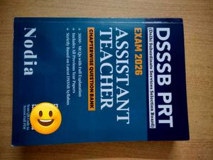 DSSSB PRT Assistant Teacher Exam 2026