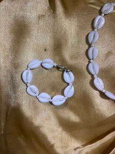 Boho Cowrie Shell Jewelry Set