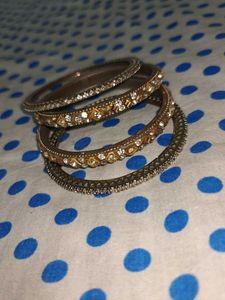 Elegant Studed Bangles