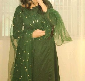 Elegant Green Kurta Set