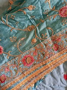 Embroidered Kurta Set with Dupatta