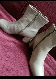 Ankle Leather boots
