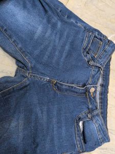 Women's Blue Flared Jeans