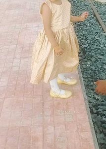 Cute Patterned Girls' Dress