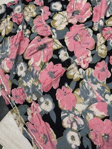 Beautiful Floral Print Ethnic Gown
