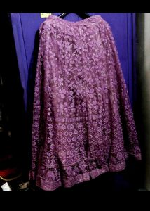 Stunning Lavender Embroidered Lehenga Choli