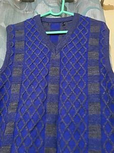 Elegant Sleeveless Sweater For Men