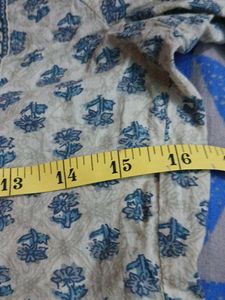 Boho Print Tie-Up Kurta