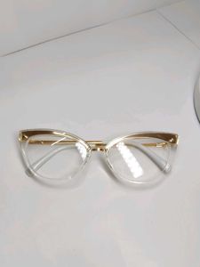 Clear Cat-Eye Glasses