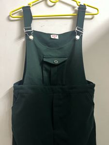 Dark green dungree