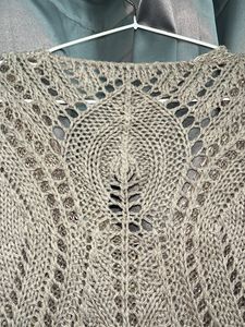 Beige Glitter Sweater