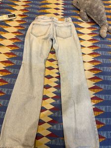 Light Wash Wide Leg Jeans