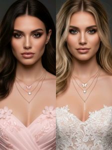 🔥 SET OF 1🔥 3 Layered Butterfl