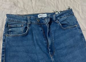 Zara Blue Denim Jeans