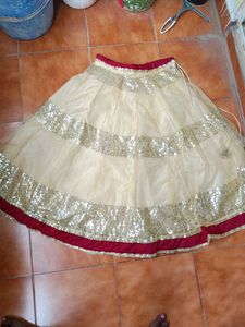 Sequin Lehenga Choli Set