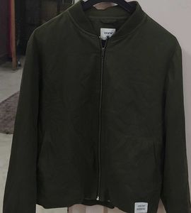 Men's Olive Bomber Jacket