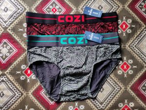 (Pack of 2)COZI Men's Innerwear Set