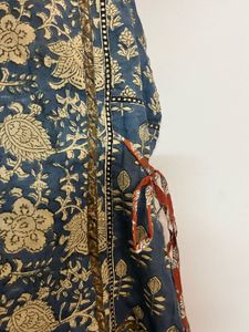 Beautiful Blue Floral Print Kurta