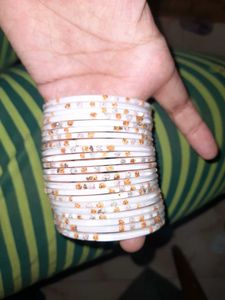 Sparkling Stone Bangles Set