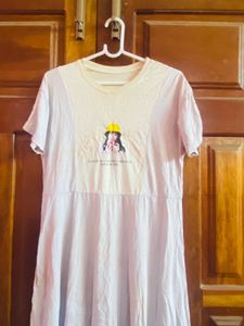 Cute Graphic T-Shirt Dress