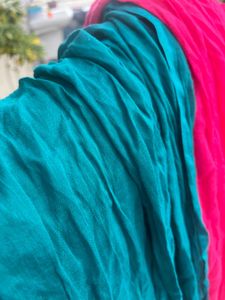 Vibrant Pink &amp; Teal Dupattas (Set of 2)