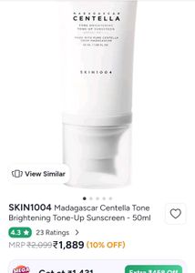 Centella Tone-Up Sunscreen SPF 50+