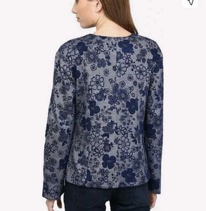 Rare Xl Floral Print Jacket