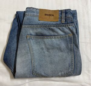 Snitch Blue Light Wash Denim Jeans