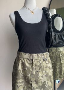 STRADIVARIUS Ribbed Tank Bodysuit