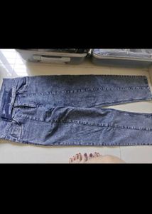 Acid Wash Denim Jeans