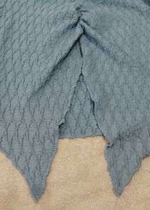 Ruched V-Neck Long Sleeve Top