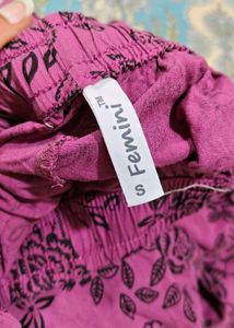 Pink Floral Pajama Set
