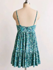 floral sleeveless sundress