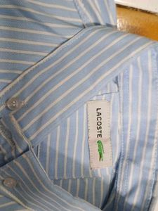 Diesel LACOSTE Denim Division Striped Shirt