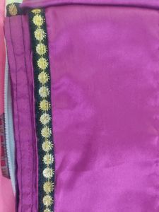 Elegant Purple Saree