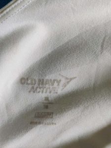 Old navy Comfortable White Sports Bra