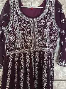 Elegant Embroidered Kurta