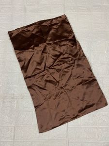 Satin pillow cover