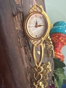 Titan Gold Analog Watch