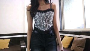 Sheer Lace Corset Top