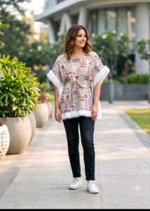 kaftan with jeans whole set