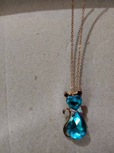 Cute Cat Pendant Necklace